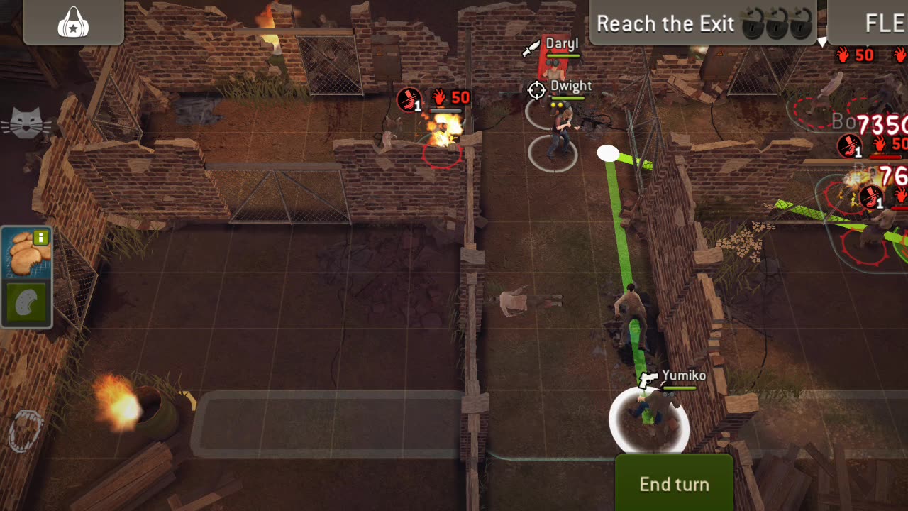 The Walking Dead No Man's Land Narrow Path Round 54