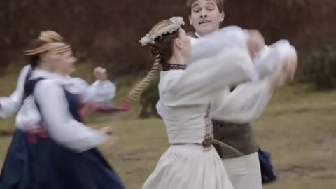 Latvian folk dance