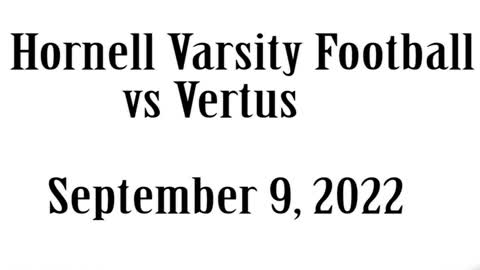 Hornell Varsity Football vs Vertus