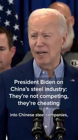 Biden - The Chinese Steel Industry Are Cheaters
