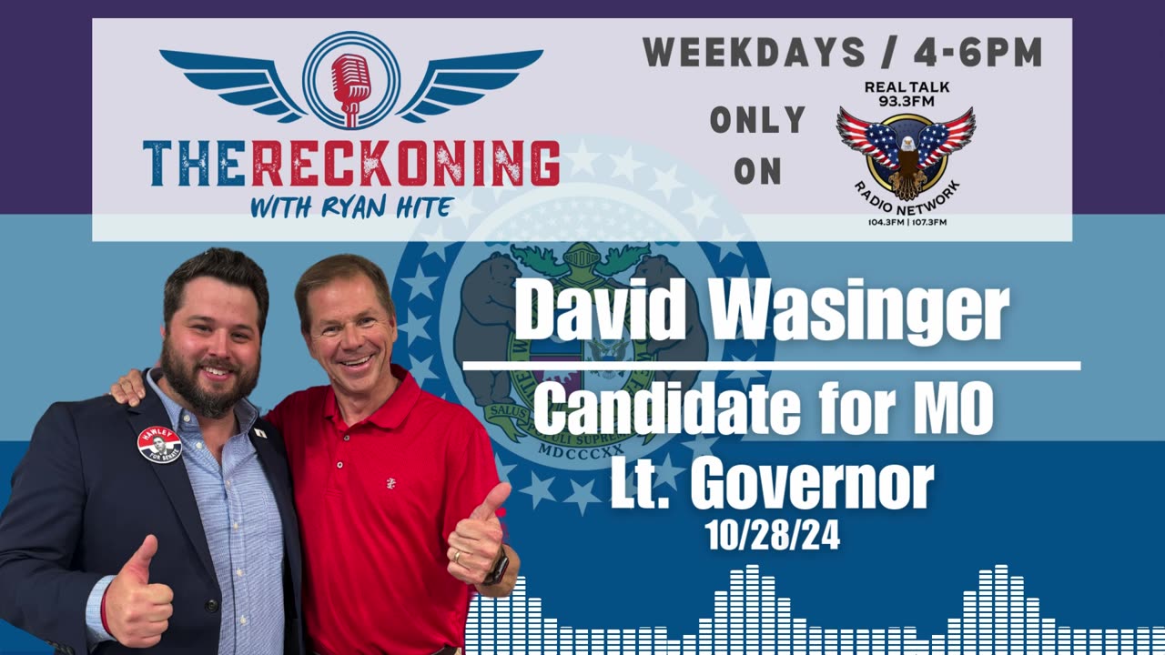 INTERVIEW: David Wasinger — MO Lt. Gov. Race | 10/30/2024