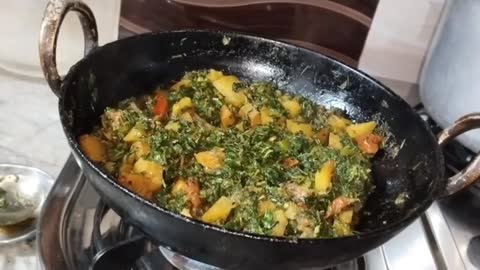 winter special//aalu methi ki sabzi