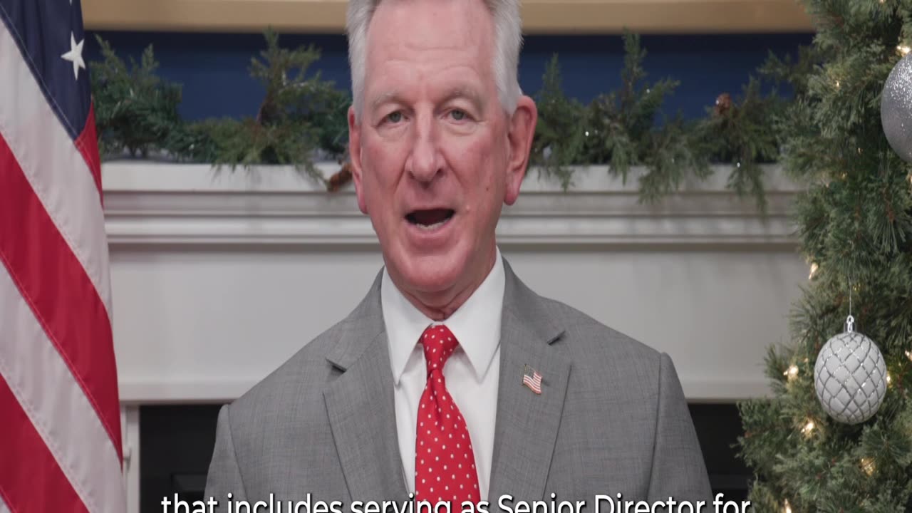 Senator Tuberville Endorses Kash Patel for FBI Director