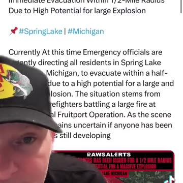 The Black Swans Have Arrived: Explosion in Michigan Causes Evacuations