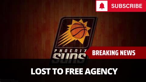 Suns Lose Key Rotation Player