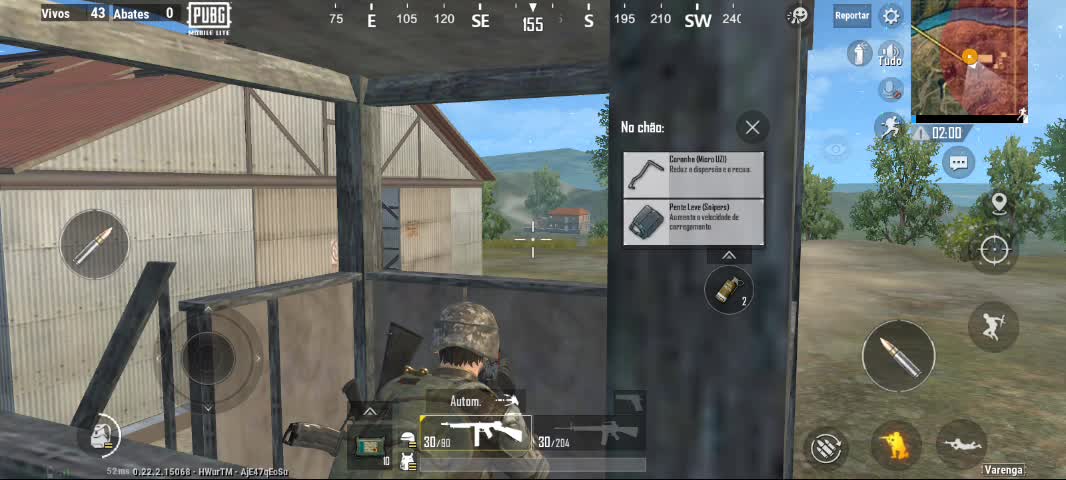 Teste PUBG mobile