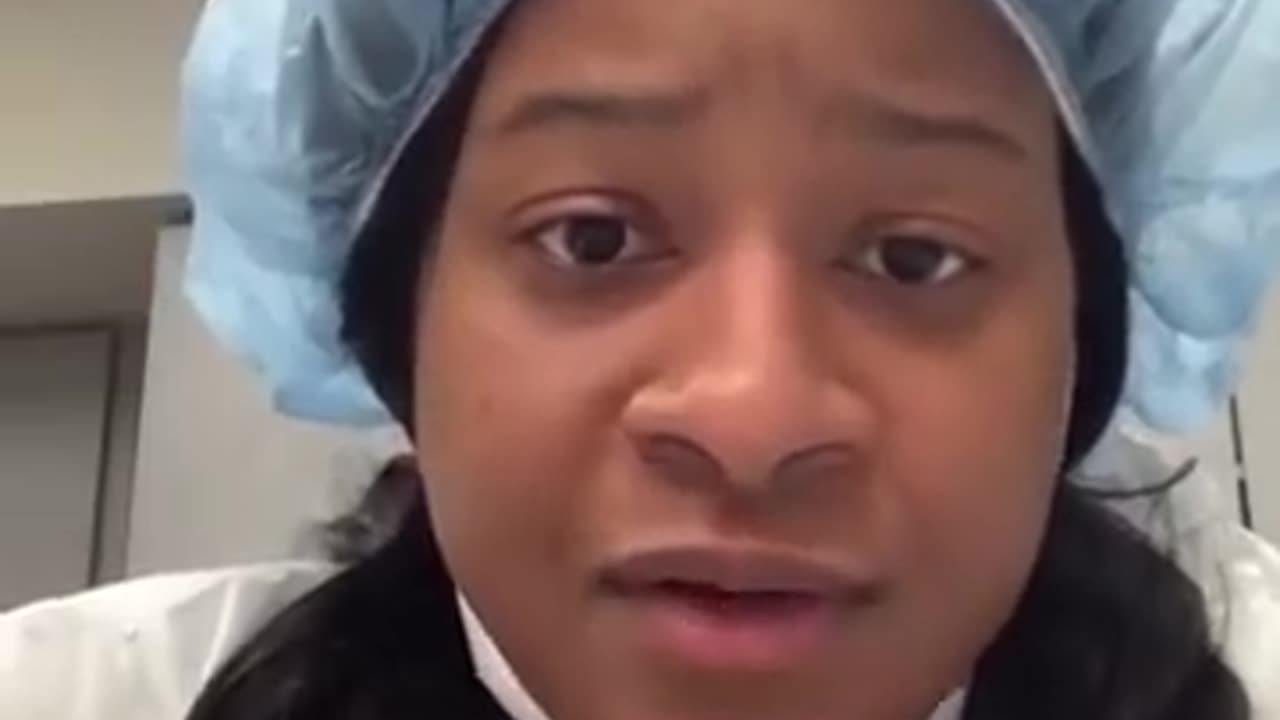 Video of a Hospital Employee at the beginning of Coved 19