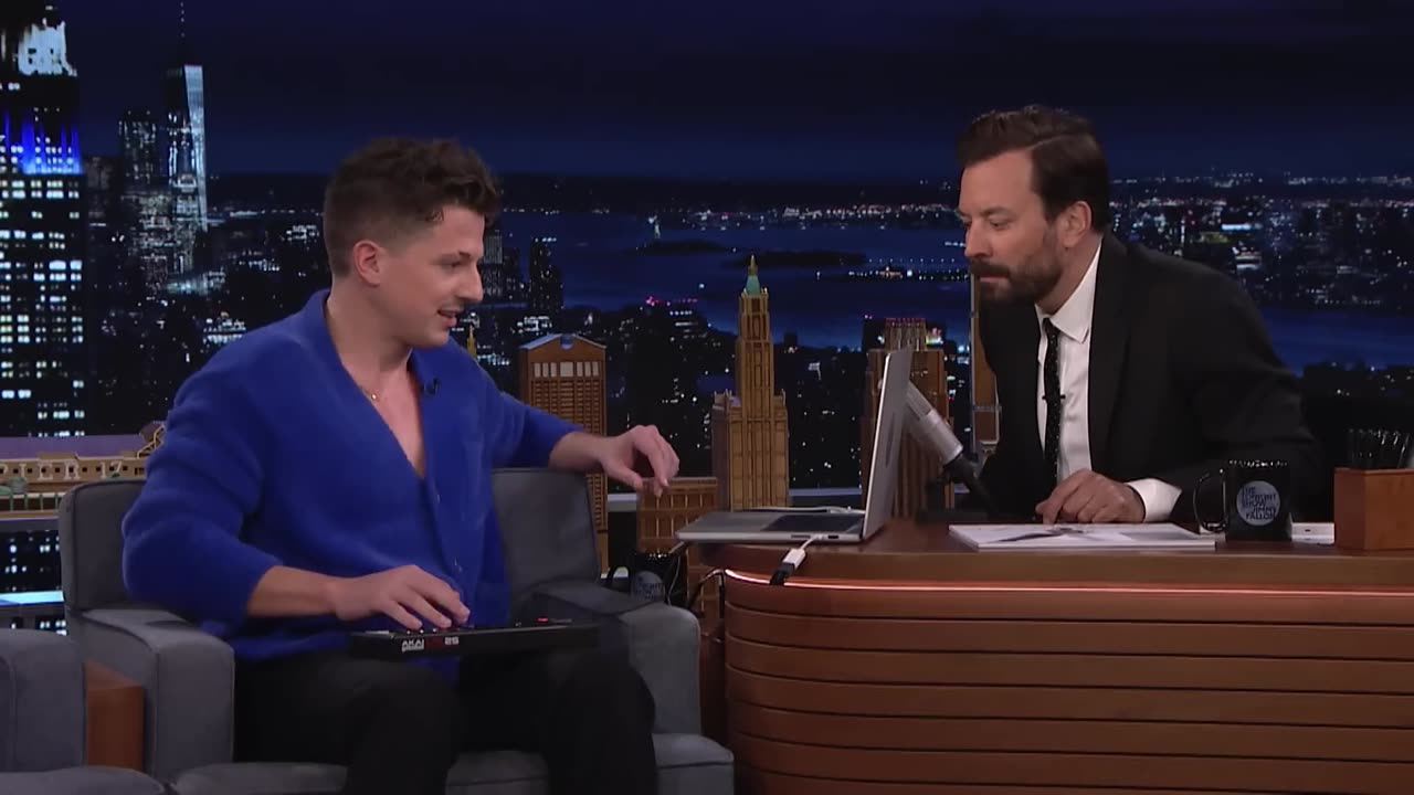 Charlie Puth Creates an Original Beat on the Spot With a Mug and a Spoon The Tonight Show