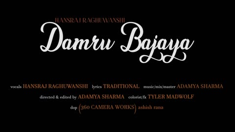 Shivratri Special 2024 || Damru Bajaya || Hansraj Raghuwanshi || Official Music Video