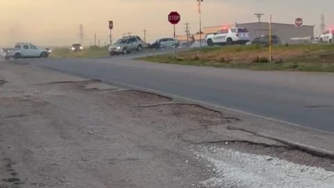 Multiple hospitalized, one dead, after high speed chase ends with crash in Jones County, Texas.