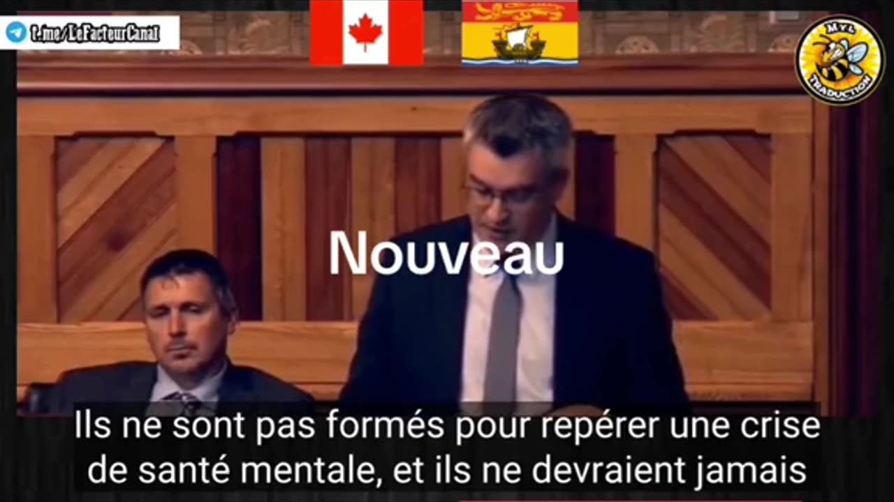 Kris Austin, Minister of Public Security shares his personal concerns - Sous Titré en Français