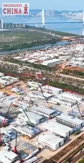 Guangzhou: Authorities Building Massive Covid Quarantine Centre as Cases Surge in Industrial Hub