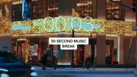 30 second music break All I want for Christmas is you - user79644273682