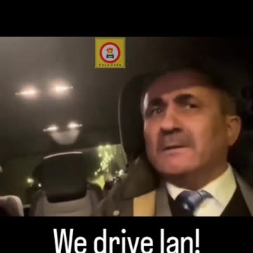 Angry taxi driver
