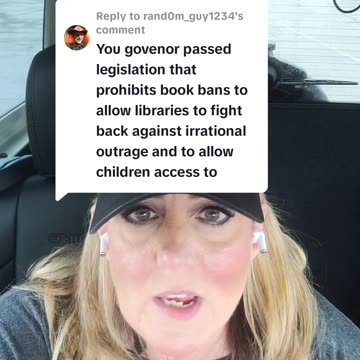 My governor passed depraved legislation