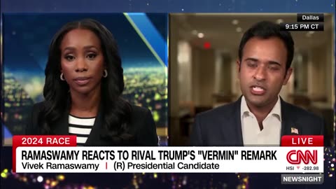 Rude CNN anchor tries to bait Vivek into attacking Trump, gets utterly REKT instead