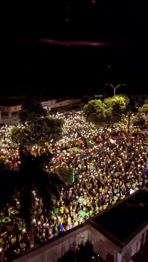 Millions of Brazilians Protest Voter Fraud in front of the Military Command