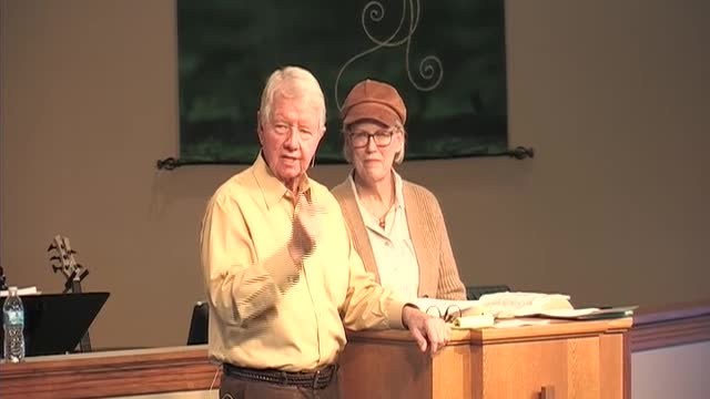 10-09-221 am Teaching. David and Harriet Craig.