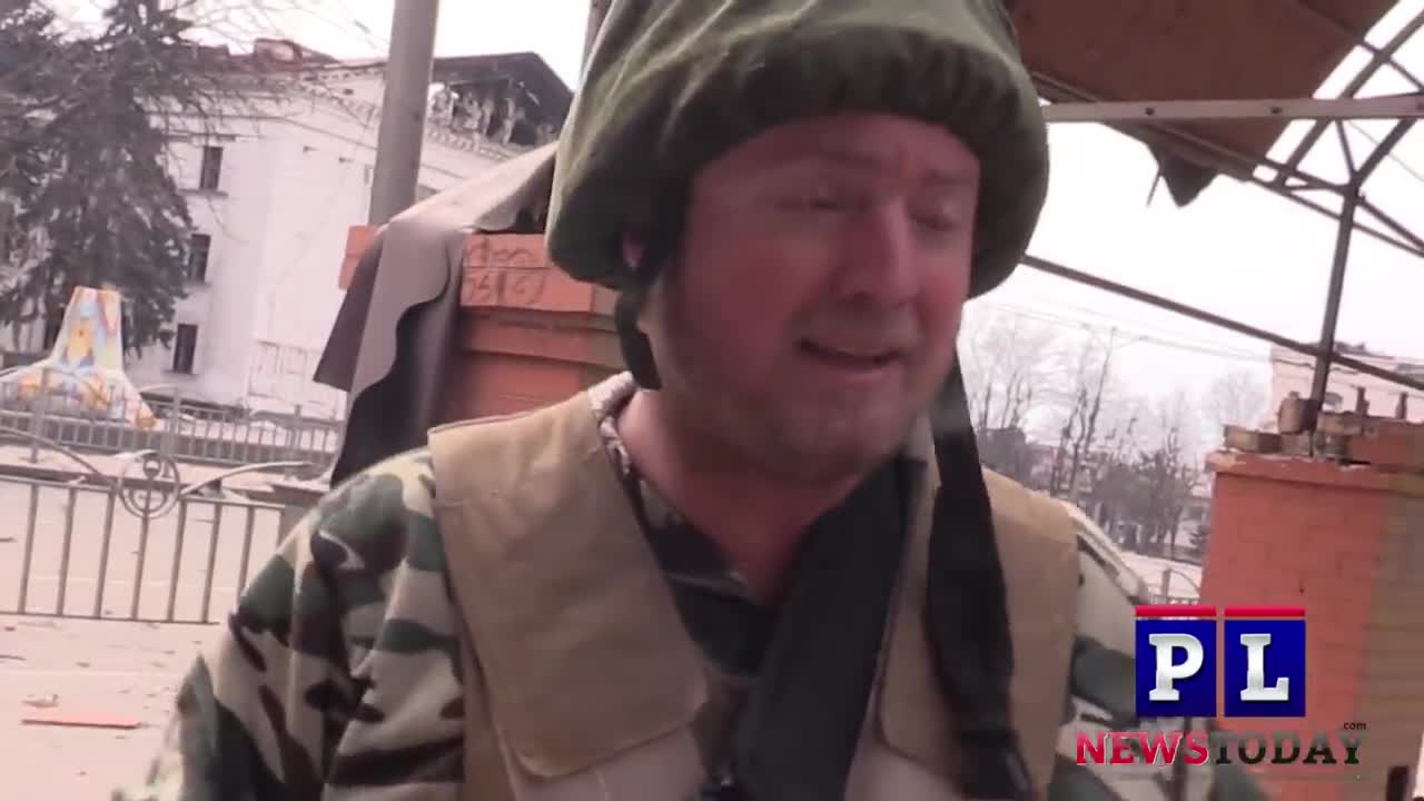 Russian Flag Raised In Center Mariupol (Exclusive Special Report)