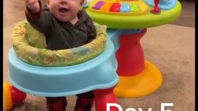 Vaccinated Babies timeline....