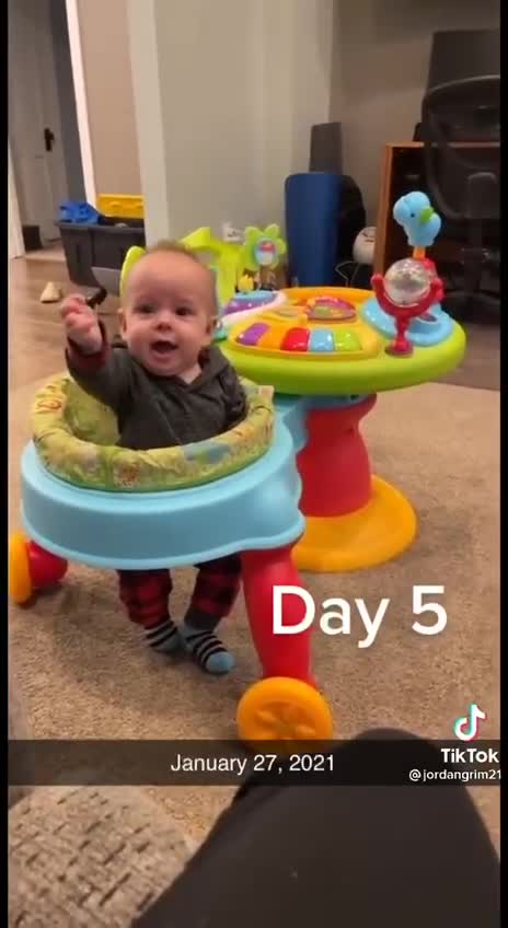 Vaccinated Babies timeline....