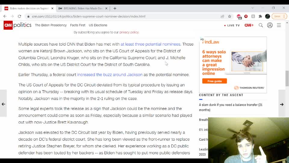 Joe Biden has come to a DECISION on the SUPREME COURT pick