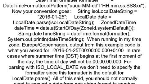 how to convert LocalDate to a specific date time format