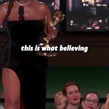 Don't you ever, ever give up on you.