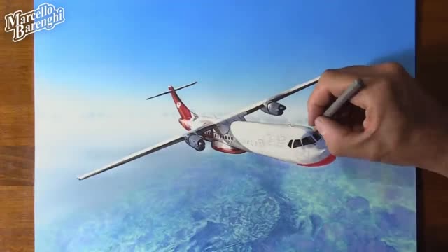 Paint The Cockpit Glass Of An Airplane