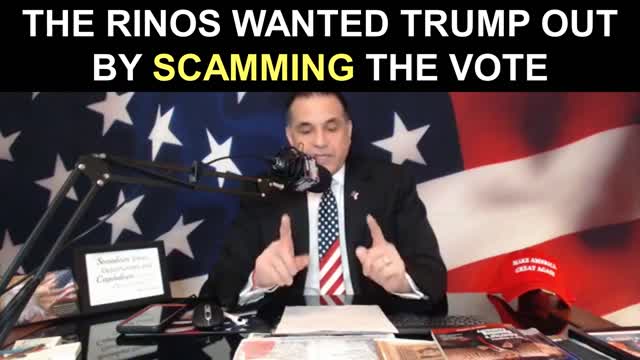 The RINOS Wanted Trump Out by SCAMMING The Vote!