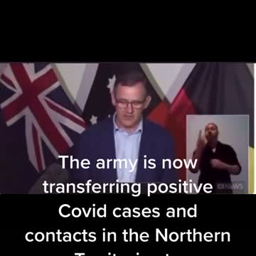 Fascist Army In NT Australia Taking People To Camps