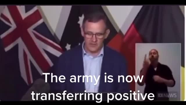 Fascist Army In NT Australia Taking People To Camps