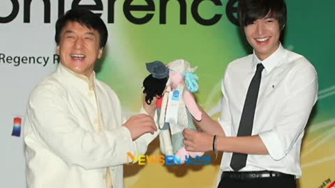 [News] More news on Jackie Chan and Lee Min Ho's get together at conference