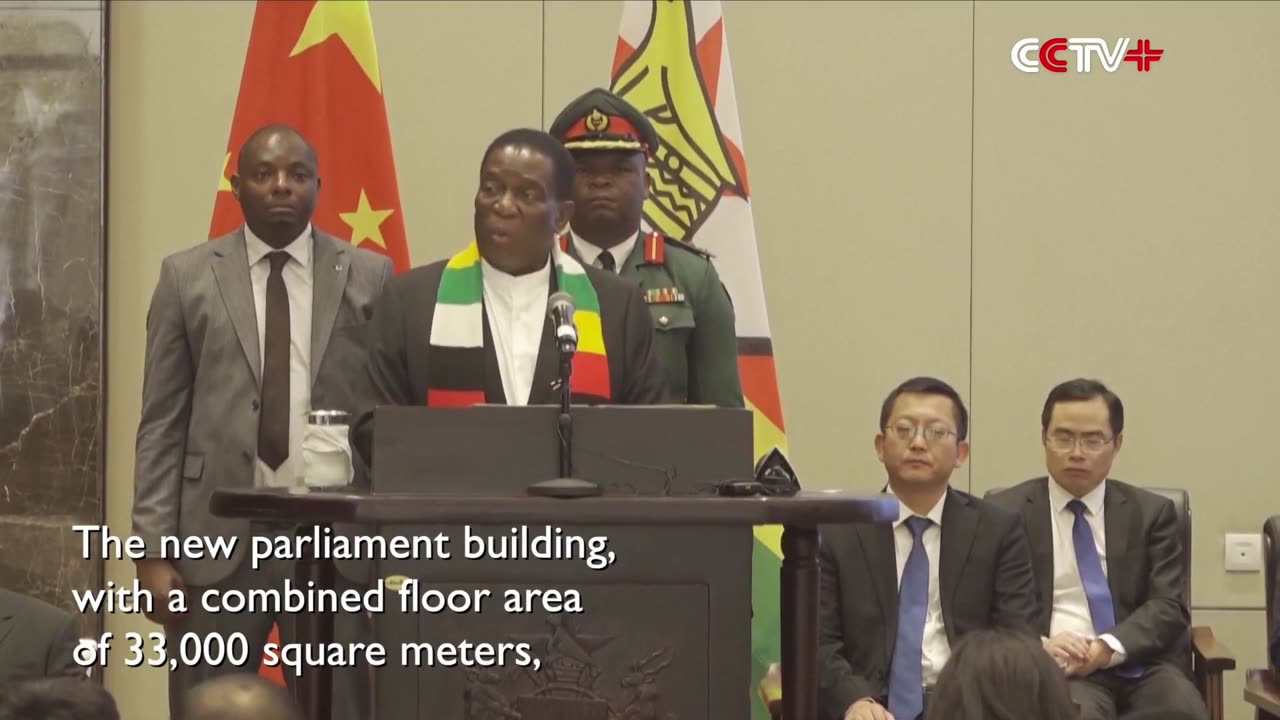 China Hands over Zimbabwe's New Parliament Building