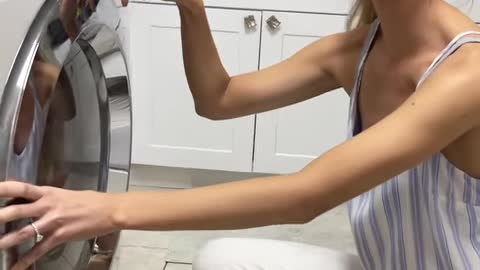 BEST DRYER HACK EVER! 🌈 💚 For Entertainment Purposes Only