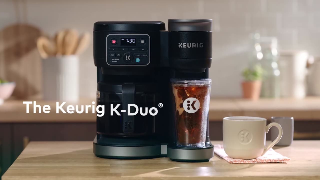 Keurig K-Duo Hot & Iced Single Serve & Carafe Coffee Maker