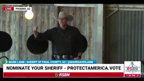 Sheriff Lamb from the Pit: Organizing Sheriffs to Investigate Election Fraud - Protect America Now