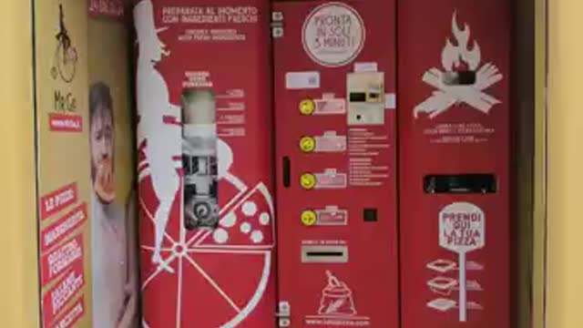 Che buona la pizza automatizzata.