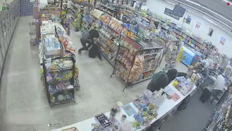 Video of a Convenience Store Robbery