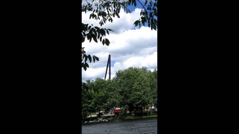 Church Steeple Comes Crashing Down