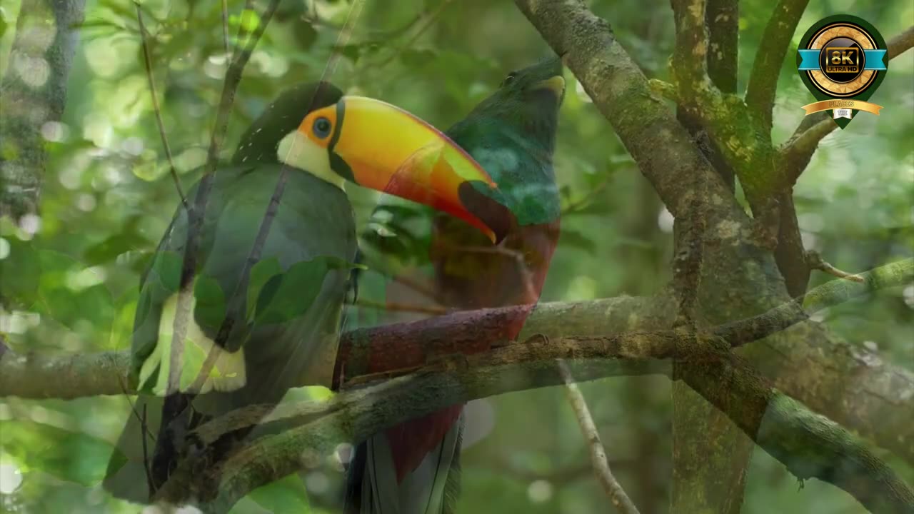 Birds of Paradise_ Nature's Aerial Artists - 8K ULTRA HD