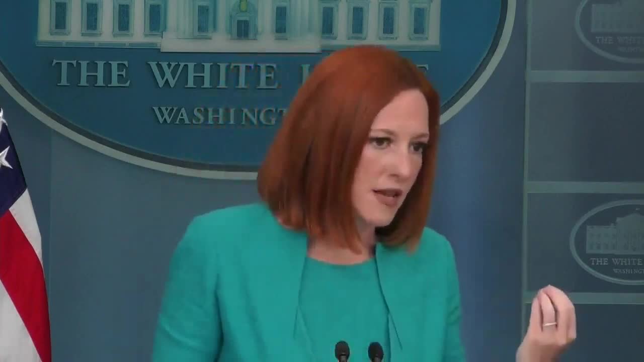 Psaki: I Don’t Think Anyone Could’ve Predicted a Year Ago” about Inflation