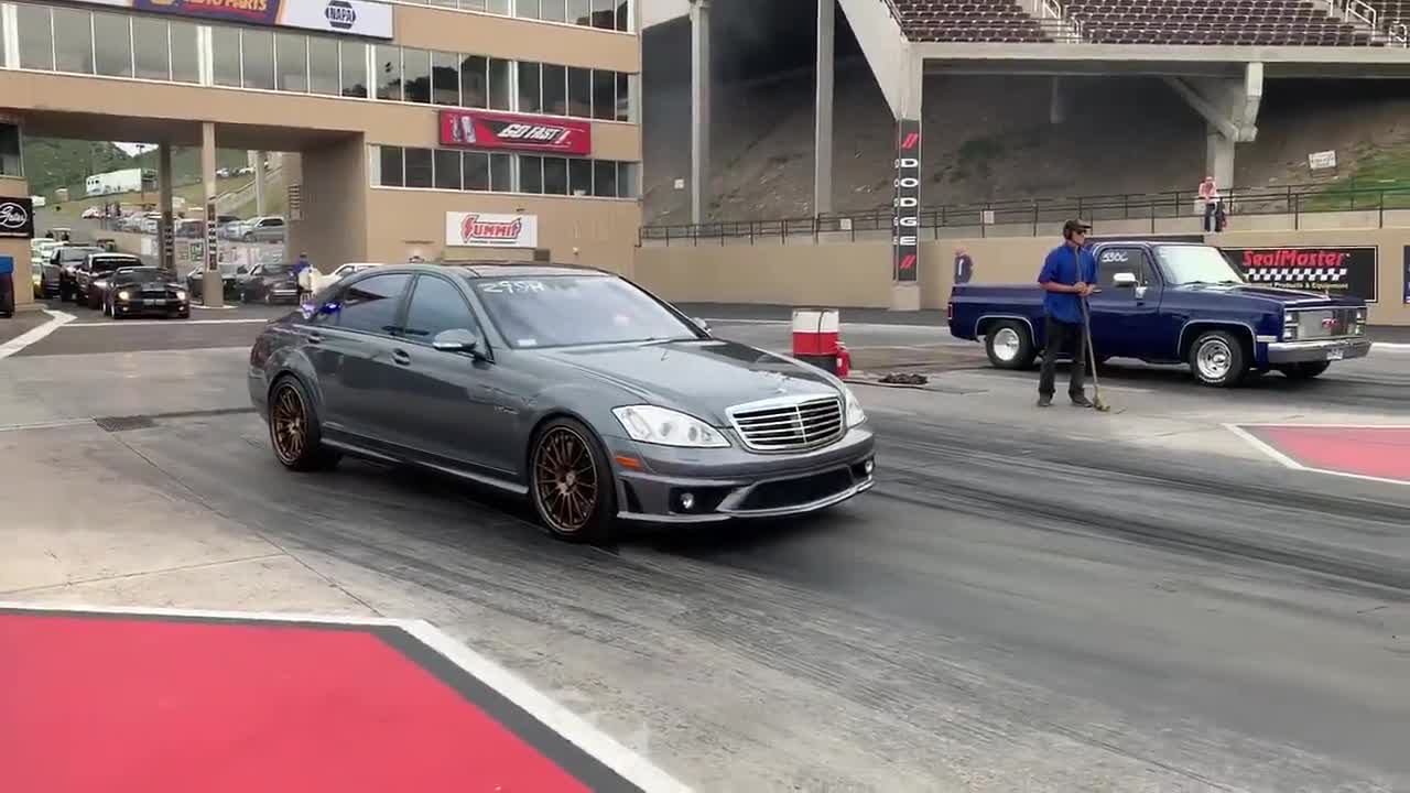 2008 S65 AMG at Bandimere Speedway