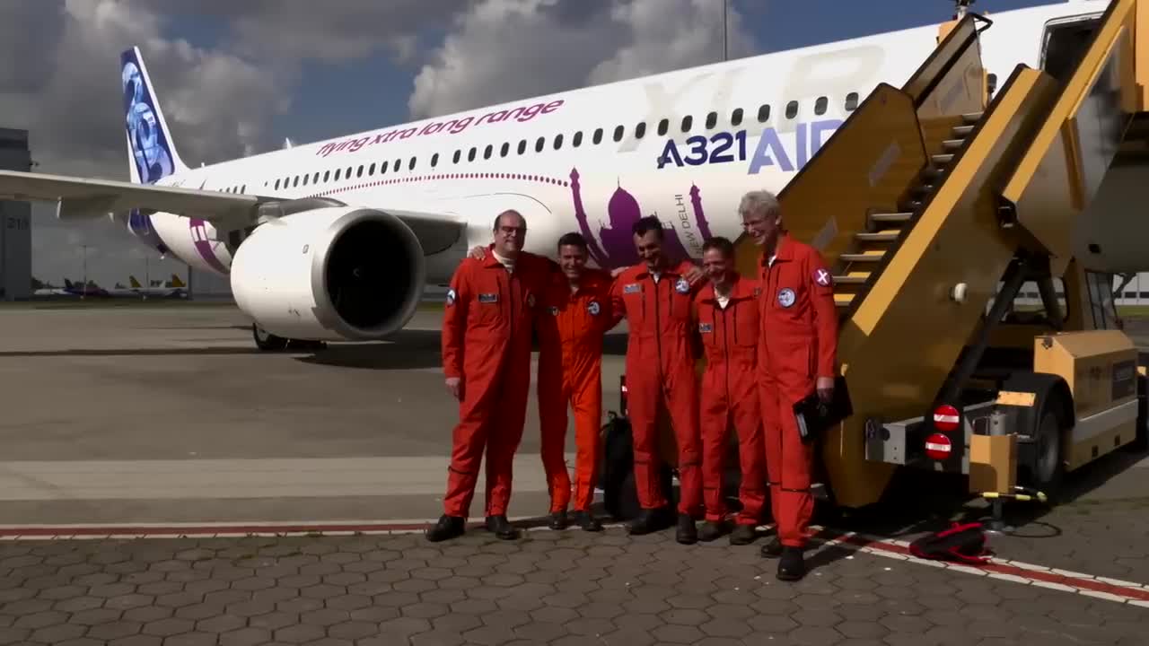 #A321XLR takes off for the first time
