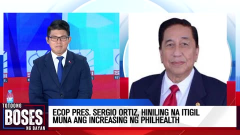 Ecop Pres. Sergio Ortiz, hiniling na itigil muna ang increasing ng PhilHealth