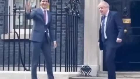 Trudeau is not welcome in England