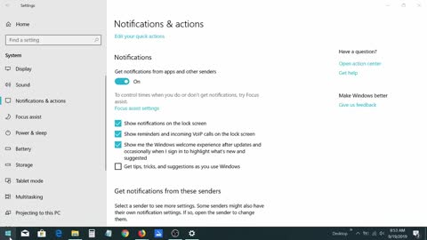 Disabling or Turning Off Annoying Pop-Ups In Your Windows 10