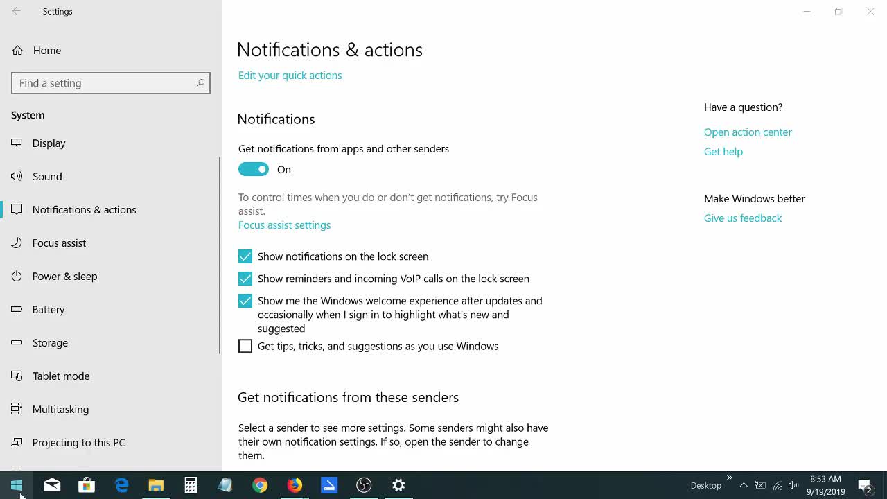 Disabling or Turning Off Annoying Pop-Ups In Your Windows 10