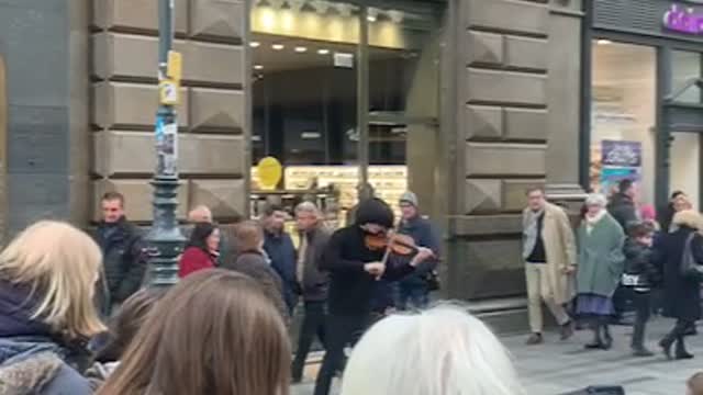 a street musician