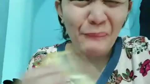 Eating Lemon challenge